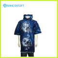 Notfall-Einweg-Wasserdichter Poncho mit Logo Print